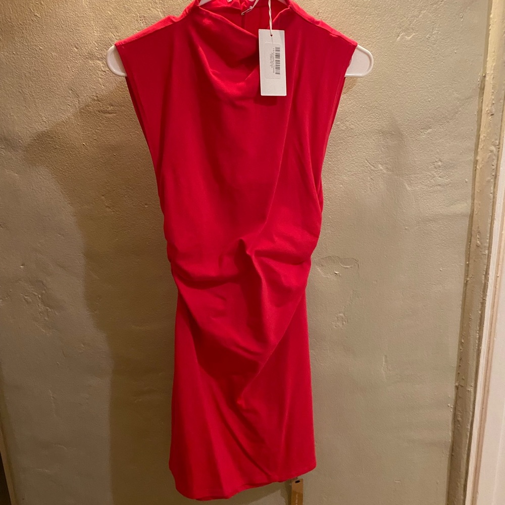 Reformation Alden Knit Dress, Pink
